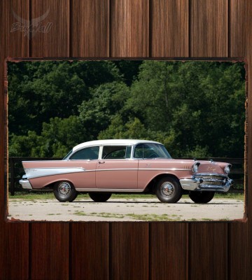 Металлическая табличка Chevrolet Bel Air 2-door Sedan